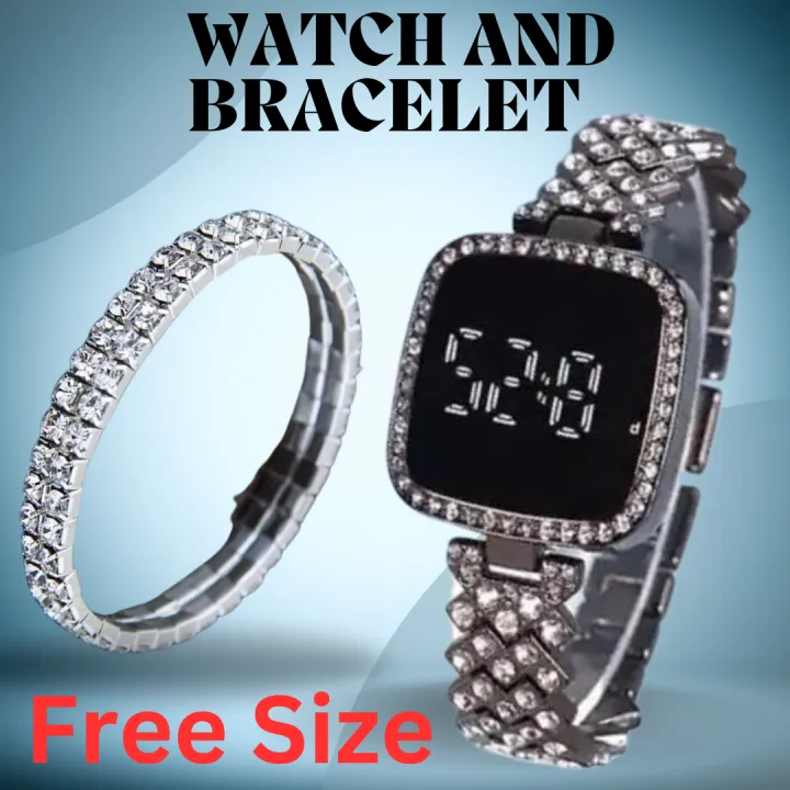 LED%20Display%20Digital%20Touch%20Screen%20Wristwatch%20&%20Bracelet%20For%20Women%202Pcs%20Combo%20-%20Image%203