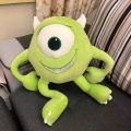 30-60cm Disney Monsters University Mike Wazowski Mr.q Plus Toys Soft Stuffed Cartoon Doll Throw Pillow Room Decorate Kids Gift. 