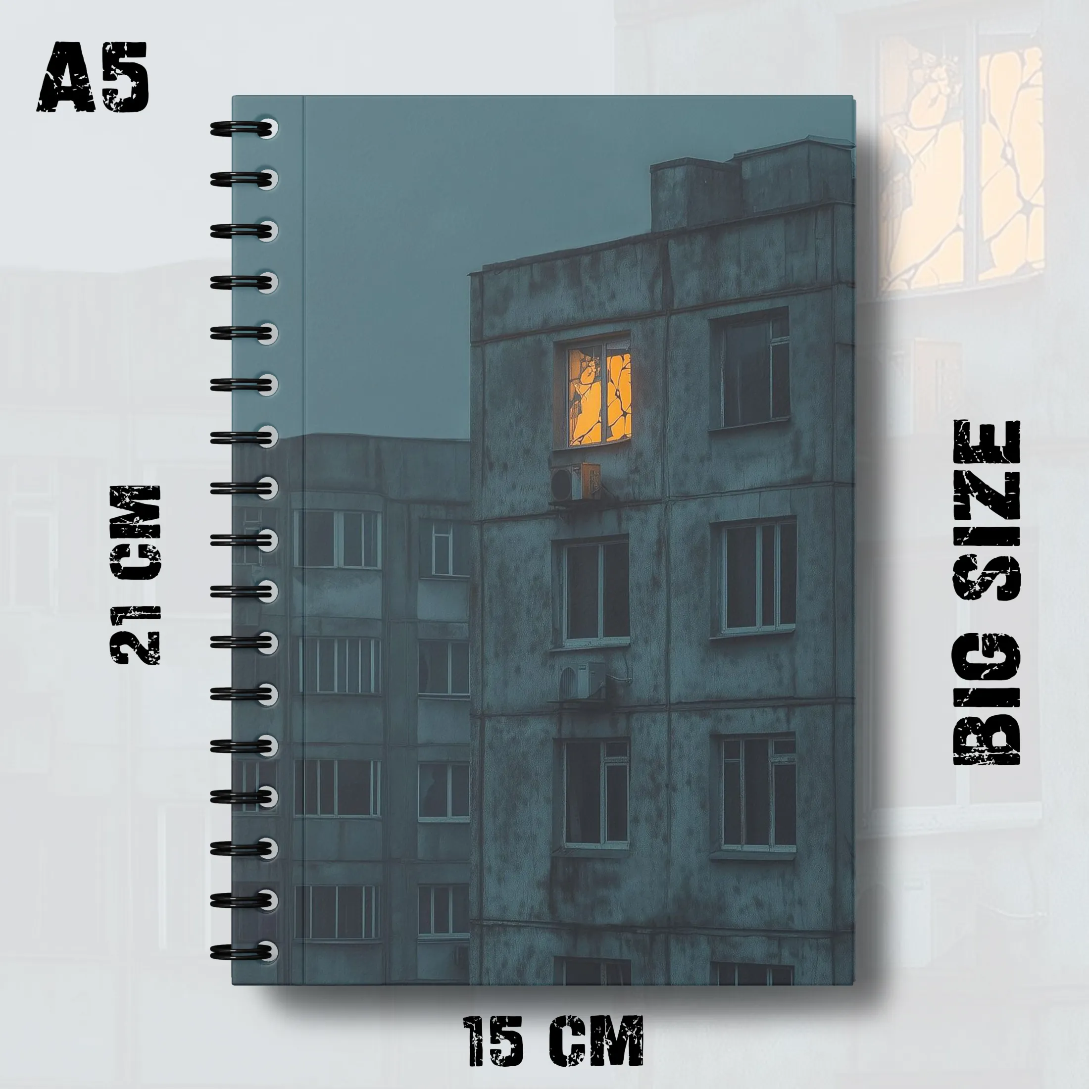 Building Notebook Notebook Evening City Building Design Writing Journal Pad K626 | Daraz ...