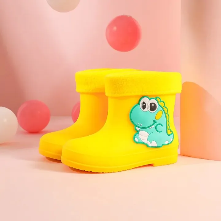 Kids%20Rain%20Boots%202023%20New%20Non-slip%20Cartoon%20Girl's%20Boot%20Toddler%20Boys%20Warm%20Waterproof%20Cotton%20Shoes%20Slip%20on%20Children's%20Rubber%20Boots%20-%20Image%206