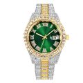 【3C VictoryEagle】Masculino Men's Watches Luxury Stainless Diamond Fashion Luminous Gift Watch Calendar. 