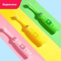 Supecare Sonic Electric Toothbrush for Kids With 1 Replacement Head Child Travel Soft Tooth Brush for 3-12 Years Old Children. 