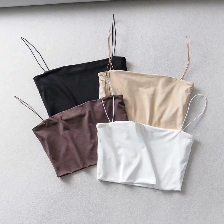 2024%20Summer%20Women's%20Crop%20Top%20Elastic%20Cotton%20Camis%20sleeveless%20Short%20Tank%20Top%20Bar%20-%20Image%205