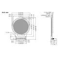 1.28 Inch Ips Full View TFT Display LCD Screen SPI Serial Port Round Screen 240X240 Resolution Color Screen Module LCD Color Screen Module. 
