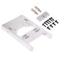 Metal Beam Rear Bumper Servo Fixed Mounting Bracket Upgrade Parts.