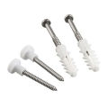 Bathroom Angled Floor Wc Tet Pan Bidet Or Semi Pedestal Fixing Kit Bolts.