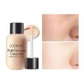 12ml Matte Foundation Cream - Long-Lasting Face Concealer with Dark Circle Correction, Liquid Texture for Seamless Coverage, Cosmetic Essential for Flawless Skin. 