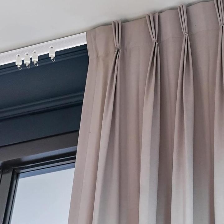 Ceiling Curtain Track Flexible Bendable Curtain Track Rollers
