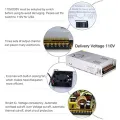 High quality 12 volt 30 amp AC to DC smps power supply 12v 30A 360w slim smps circuit Power Supply Adapter.