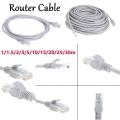 Ethernet Cable High Speed Router Computer Cable With RJ-45 Connector Internet Network Patch Cord 100ft LAN Cord 1/1.5/2/3/5/10m. 