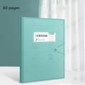 60 Pages Data Book Information Booklet Stationery Large Capacity Files Folder A3 File Bag Large Folder Data Book. 