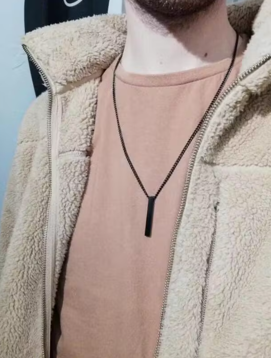 Stainless Steel Stylish Chain with Locket For Men's