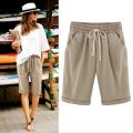 Pants Women's Trousers Summer Knee Length Harem-Pants Capris High Waist Plus Size Beach S-8XL 10 Colors Casual Dropshipping. 