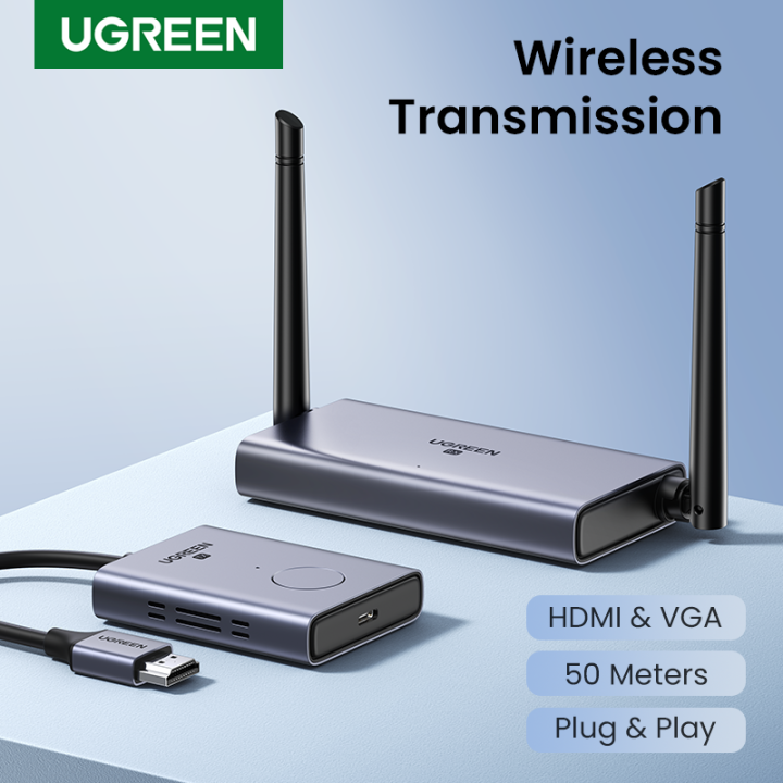 UGREEN%20Wireless%20HDMI%20Extender%20Video%20Transmitter%20and%20Receiver%20Kit%205G%2050M%20Transmits%20Display%20HDMI%20Dongle%20Adapter%20for%20TV%20PC%20PS5/4%20Monitor%20Laptop%20HDTV%20Projector%20-%20Image%206