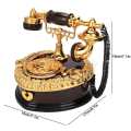 Music Box Ornament Retro Telephone Model Home Decoration Craft Special Gifts. 