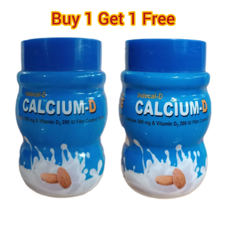 Calcium-D Buy 1 Get 1 Free = 60 tablets