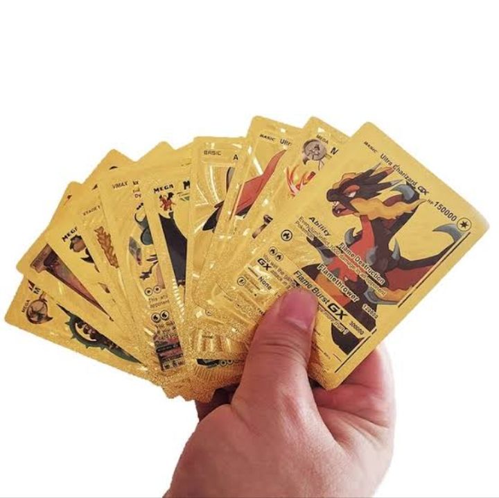 10Pcs%20Golden%20Pokemon%20Card%20&%20Rainbow%20Golden%20Card%20-%20Image%205