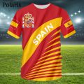 Spain Flag T Shirt National Emblem Football Jersey Cycling Clothes Basketball Soccer Tees Reino de España.