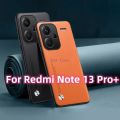 Luxury Leather Mobile Casing For Xiaomi Redmi Note 13 Pro Plus Note13Pro+ 5G 2023 Plain Skin Anti Fingerprint Phone Case Shockproof Soft Bumper Case Frame Shell Back Cover. 