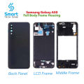 Full Body Housing For  Samsung Galaxy A10 A20 A30 A30s A50 A51 A60 A70 A10s A20s A50s Front LCD Frame Panel, Middle Bezel  Frame and Back Panel. 