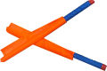 Soccer Referee With Flag 2 pcs.