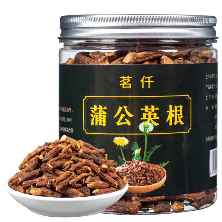 Mingqi Dandelion Root Tea 200G/Can Large Root Dandelion Tea Non-Dandelion Leaf Tea Can Match Chicory Root