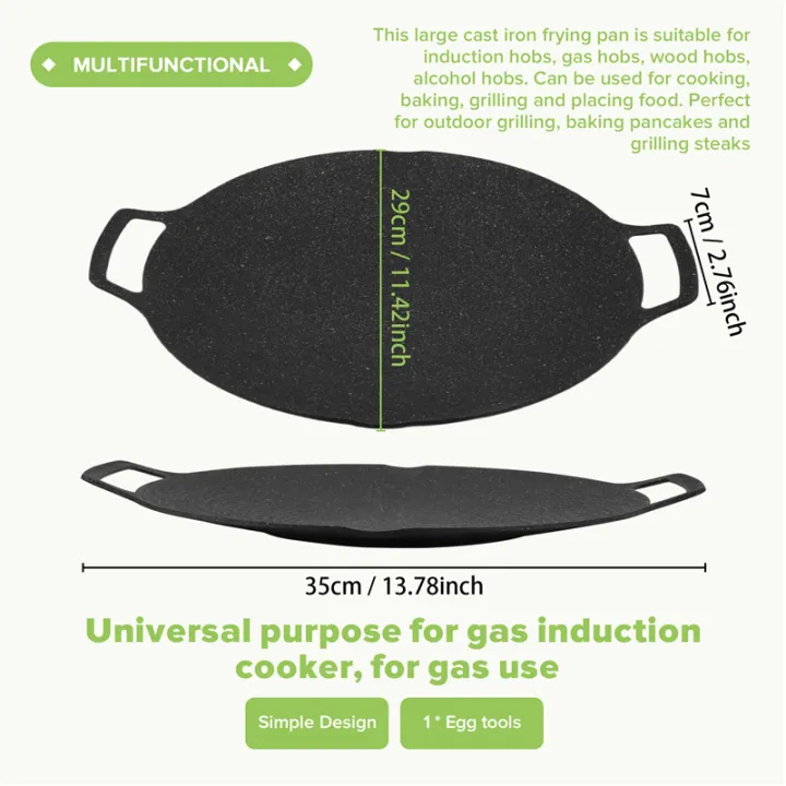 35cm%20Thick%20Cast%20Iron%20Frying%20Pan%20Flat%20Pancake%20Griddle%20Non-Stick%20Bbq%20Grill%20Induction%20Cooker%20Open%20Flame%20Cooking%20Pot%20-%20Image%203