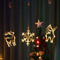【Cathery Baby Store】2 LEDs Christmas Fairy Light Bell Light Wall Decor Lights for Bedroom Wedding (Warm White). 