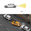 4 White sensors-4/sensors NY606 Car LCD Parking Sensor Kit Display for all cars parking assistance reversing radar.