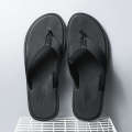 Herringbone slippers summer 2024, new fashion for wear, trendy Korean version, personalized outdoor anti slip men's beach sandals.
