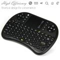 Rechargeable Mini Wireless Keyboard With Touchpad For Any Device With Color Back Ligh - Keyboard. 