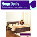 Andormahal Stylish khat/bed single size ( Made Of MDF Board)- 4 ft by 7 ft. 