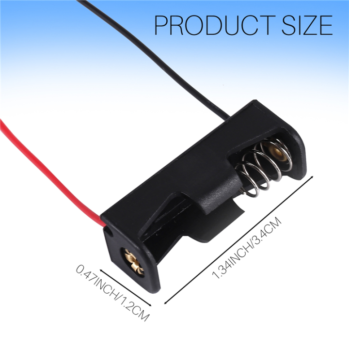 5PCS%201%2023A%20A23%2012V%20Battery%20Storage%20Clip%20Holder%20Box%20Case%20Cell%20Holder%20With%20Wire%20-%20Image%202