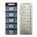 377A LR626 1.55V Silver Oxide Button Cell Watch Battery 2Pcs.