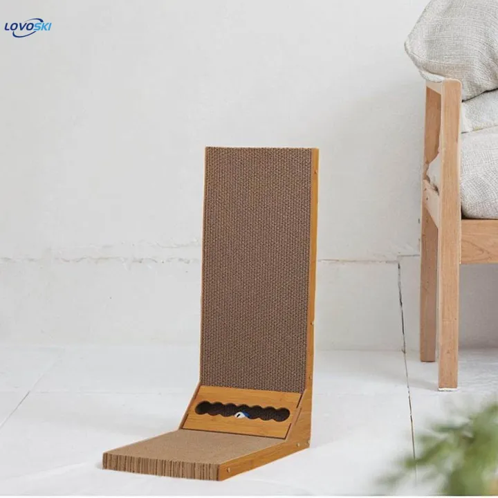 L%20Shaped%20Cardboard%20Cat%20Scratching%20for%20Indoor%20Cats%20Kitten%20Kitty%20-%20Image%205