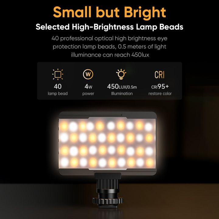APEXEL%20Mini%20Photography%20Lamp%20Dimmable%20LED%20Light%20Portable%20Vlog%20Light%20-%20Image%205