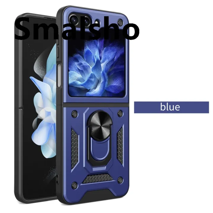 Armor%20Shockproof%20Case%20for%20Samsung%20Galaxy%20Z%20Flip%207%20FE%206%205%204%20Protective%20with%20Ring%20Stand%20Holder%20Anti-Slip%20Grip%20Cover%20Coque%20Fundas%20-%20Image%207