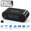 Full HD 1080P HD Wifi Clock Camera WIFI Control Concealed IR Night View Alarm Camcorder Digital Clock Video Camera Mini DV DVR. 