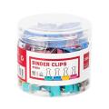 Deli Colourful Binder Clips 15mm Pack of 60 E8556A.