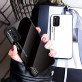 Vantime for Vivo V19 Case Gradient Phone Back Hard Glass Cover. 