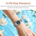POEDAGAR Luxury Ladies Dress Watch Luminous Waterproof Week Date Woman Wristwatch Stainless Steel Women Quartz Watches reloj+box KEEMEEUYZO.