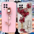 For Samsung Galaxy M32 Phone Case Samsung M32 4G SM-M325F Elegant Printing Soft Silicone TPU Back Cover. 