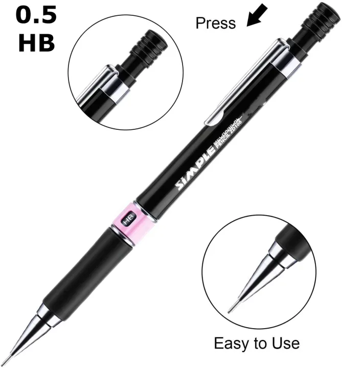 BAOKE%20Simple%20Mechanical%20Pencil%20%E2%80%93%200.5%20mm%20HB%20-%20Image%204