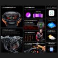 C25 Smart Watches For Men AMOLED Screen 1.43 1ATM Waterproof Heart Rate Monitor Sports Smartwatch Blue Tooth Call Women Fitness. 