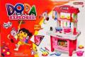 DORA The Explorer Kitchen Pretend Play Set With Lights & Sound For Your Kids.