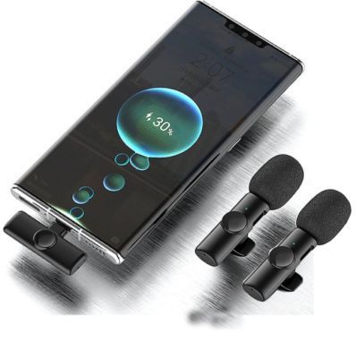 WIRELESS%20LAVALIER%20/%20CLIP-ON%20MICROPHONE%20FOR%20Lighting%20Port-%20Black%20-%20Image%203