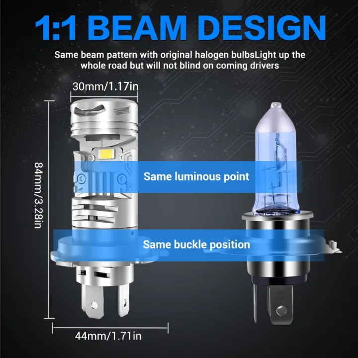 (New)%20N8%20H4%2030W%20Car%20LED%20Mini%20Lens%20Headlight%20-%20Image%205