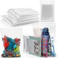 Resalable 7"X10" pack of 50 pcs Clear Zipper Poly Bag Zip Lock best quality. 
