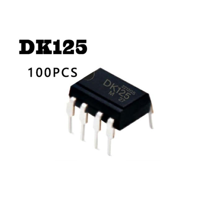 KOGEEK 100pcs DK125 DIP-8 Inline Offline Switching Power Supply Control Chip Adapter Power