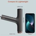 Professional Water-Ionic Hair Dryer with Fast Drying, Lightweight, Travel Size Blow Dryer Blow Dryer with Comb (US Stock).